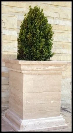 ogród, piece kaflowe