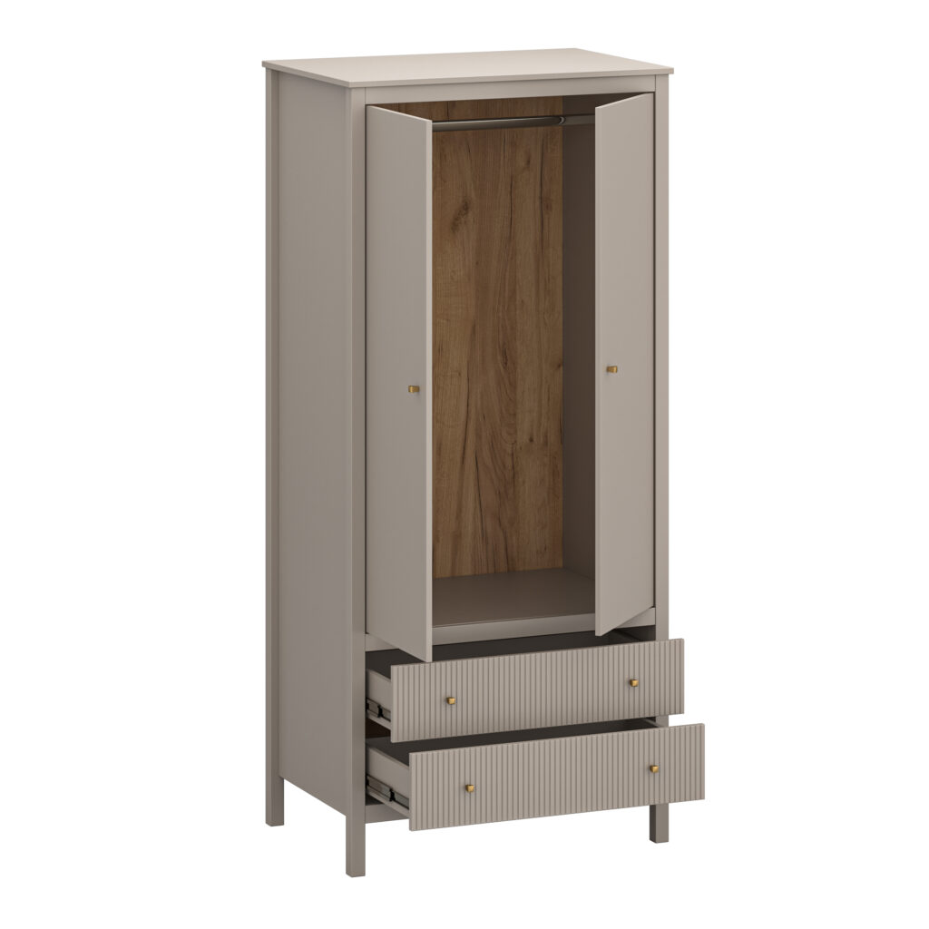 Pojemna szafa KLEO szafa 2d2s [F] taupe 5