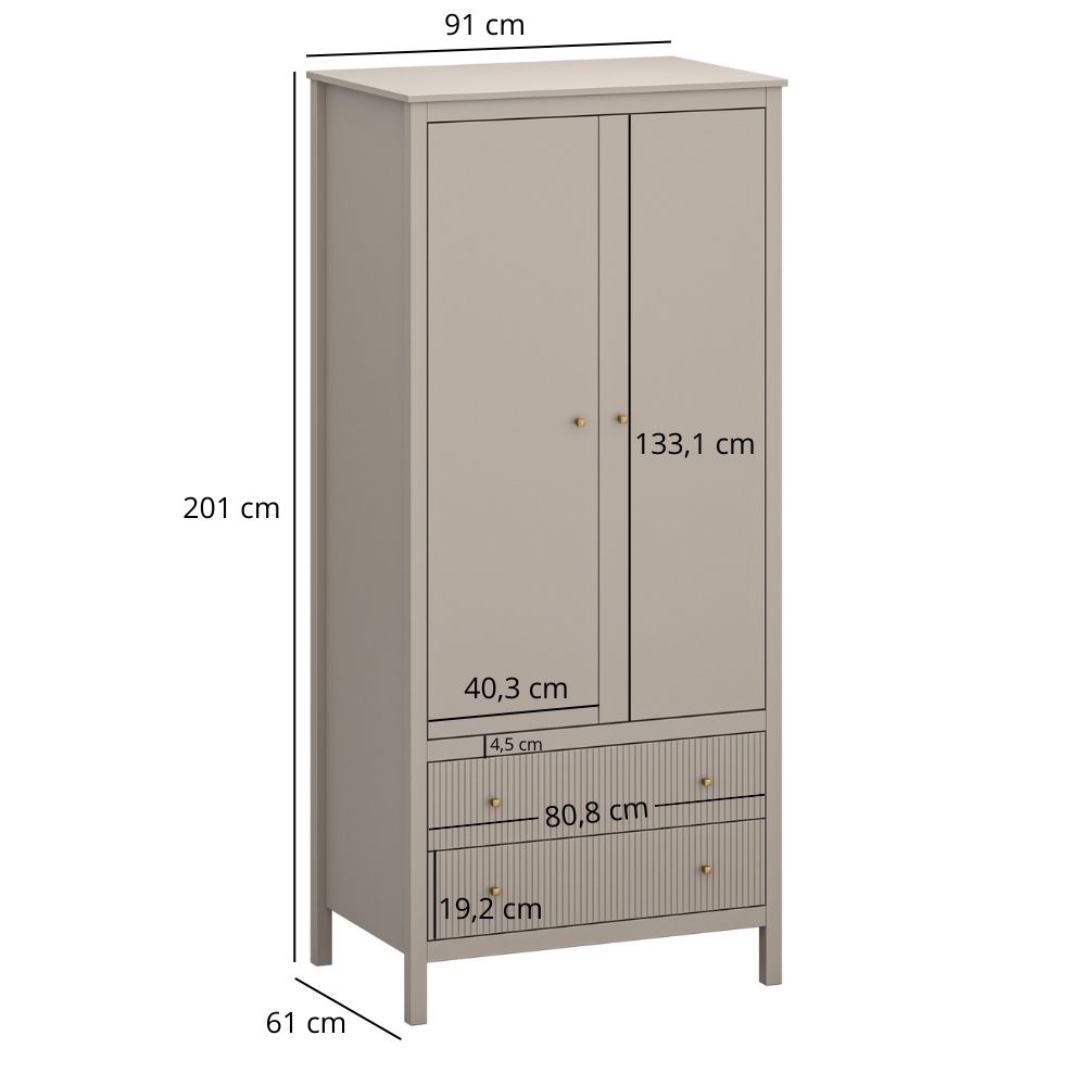 system KLEO szafa 2d2s