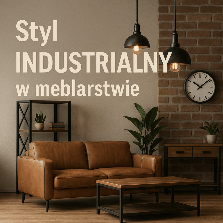 Styl industrialny w meblarstwie