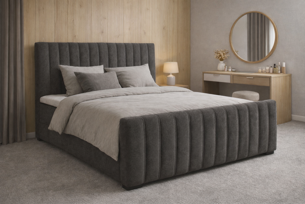 Łóżko kontynentalne MONACO aranż.