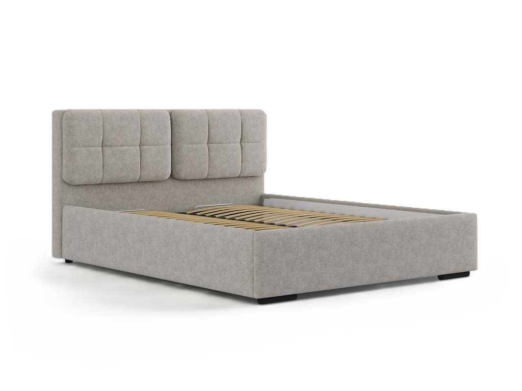łóżko tapicerowane MINIMALIST bez materaca.